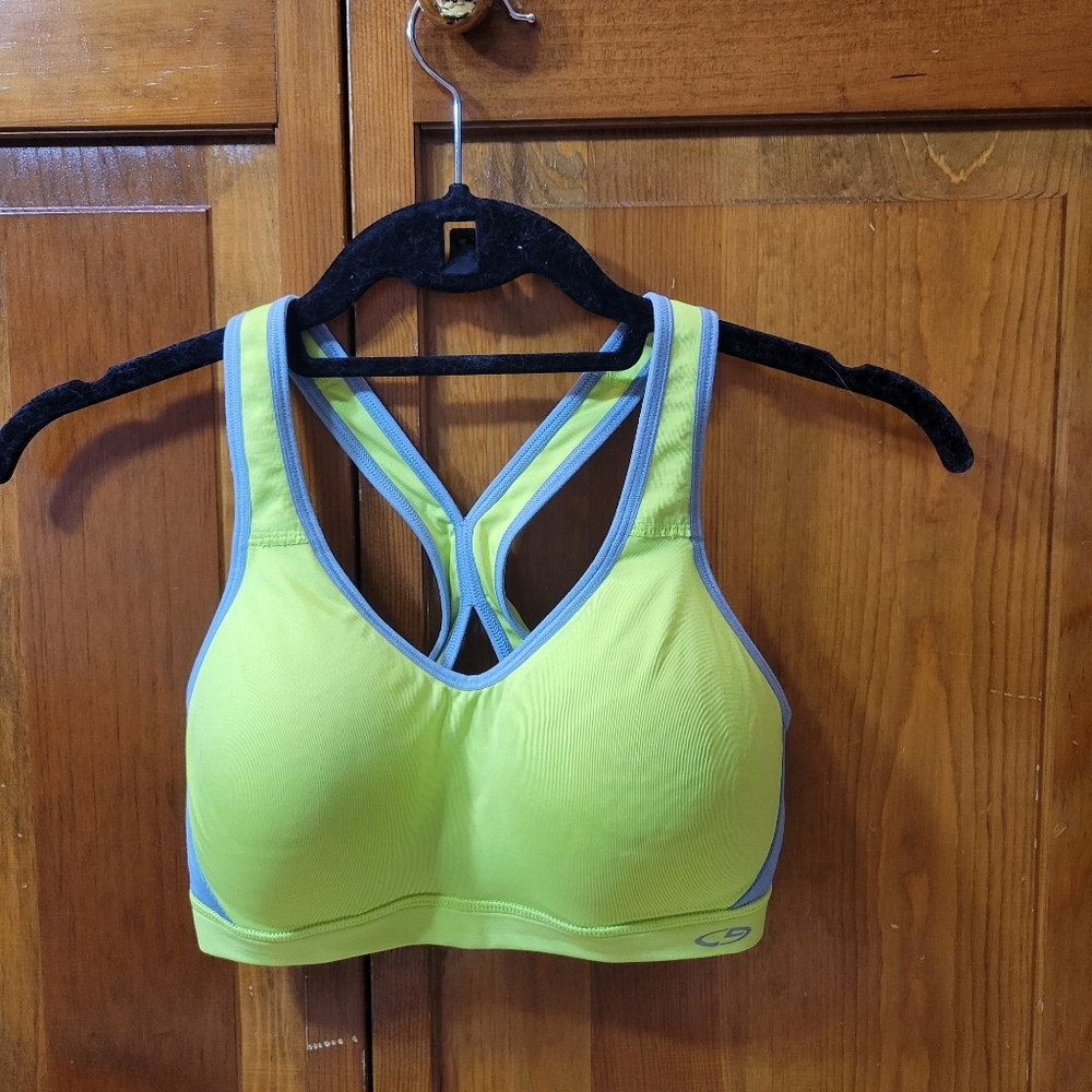 Champion Neon Green Sports Bra